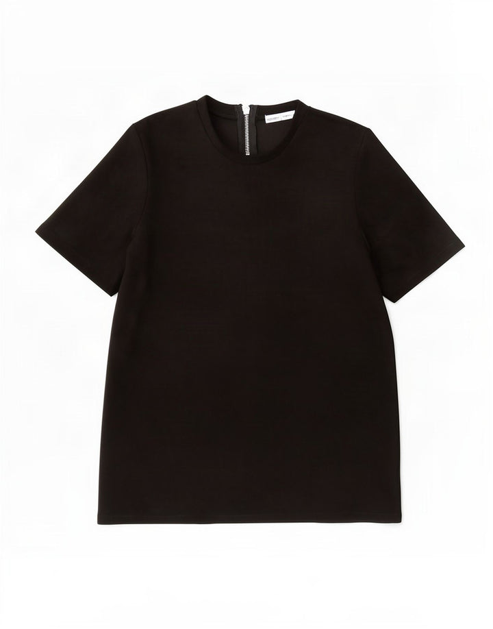 Top in camicetta da donna Zara UK 14 poliestere nero medio
