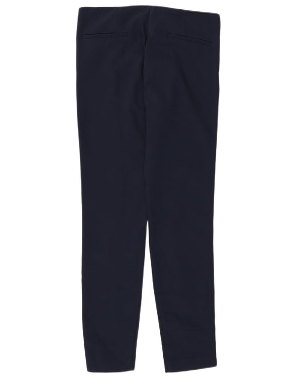 Pantaloni skinny da donna Zara piccoli W26 L28 cotone blu navy