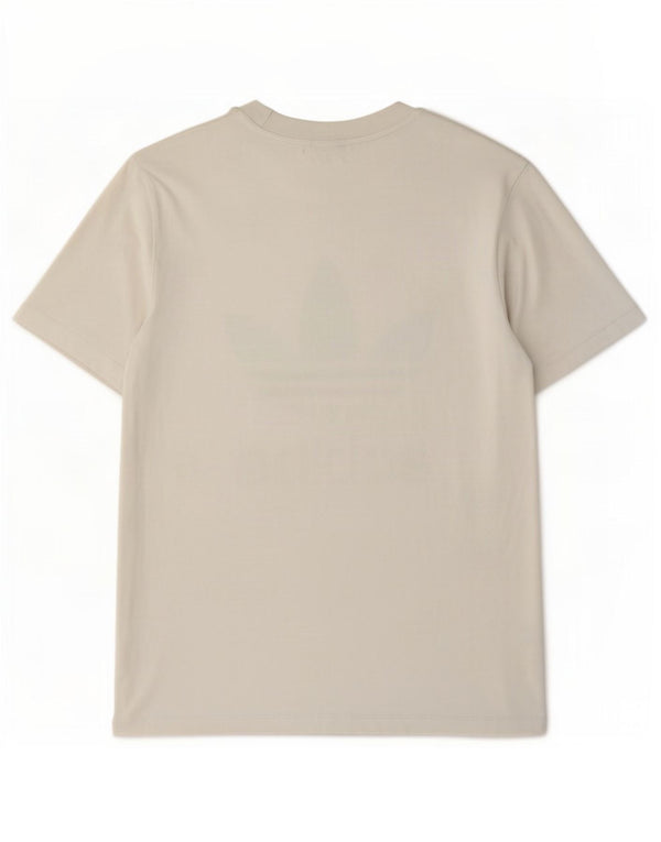T-shirt grafica da donna Adidas Top UK 8 Small in cotone bianco
