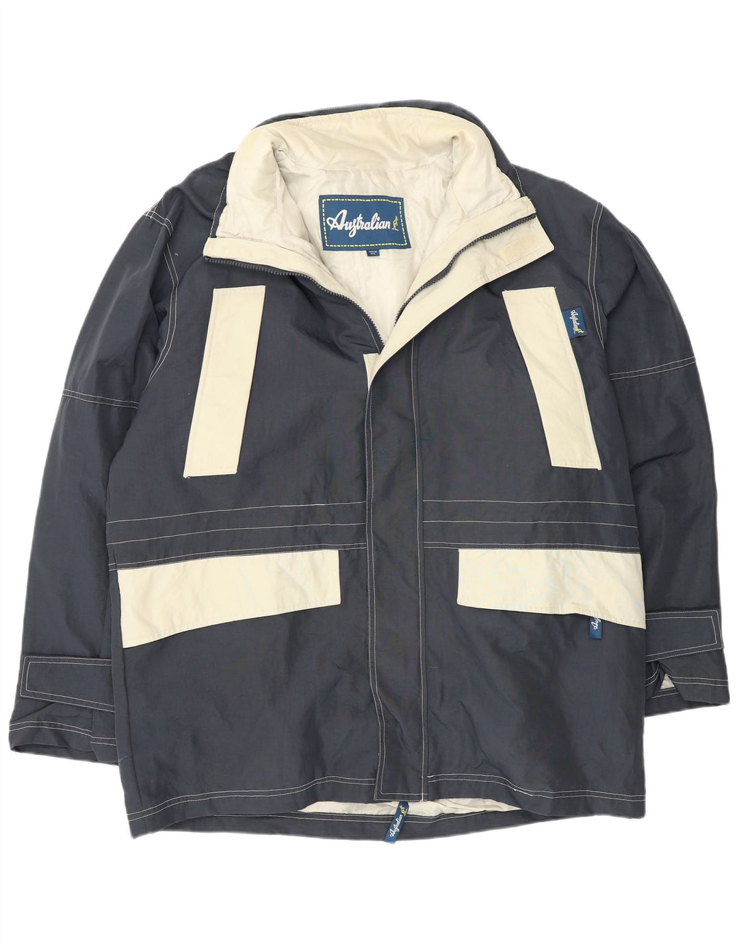 Giacca a vento da uomo AUSTRALIAN L'ALPINA UK 38 medio blu navy