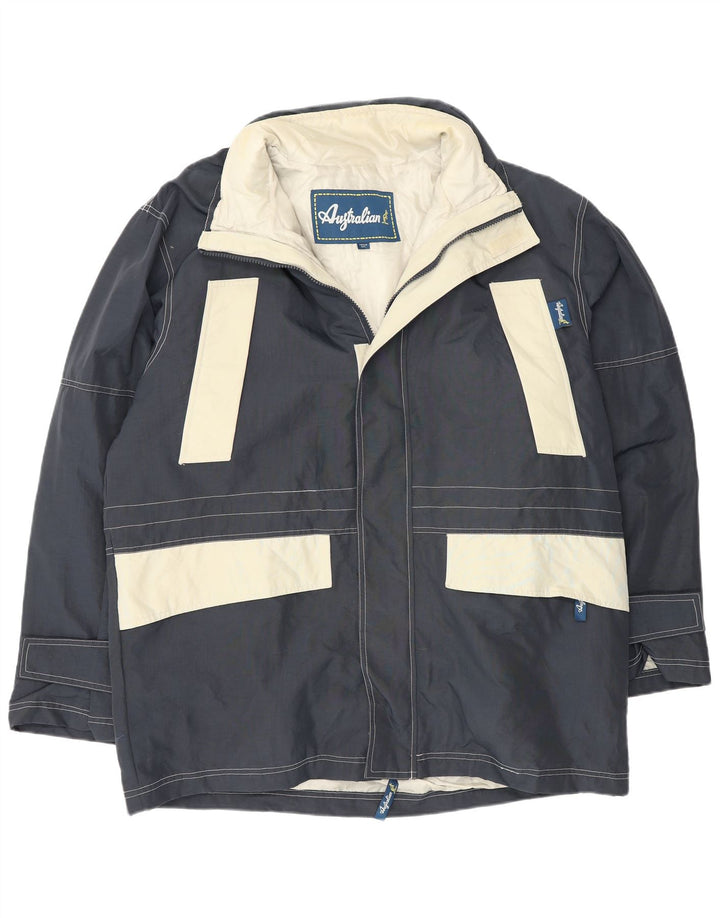 Giacca a vento da uomo AUSTRALIAN L'ALPINA UK 38 medio blu navy