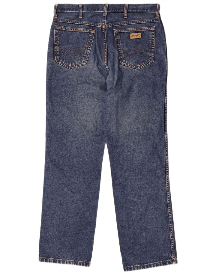 Jeans dritti da uomo Wrangler Ohio W34 L32 cotone blu