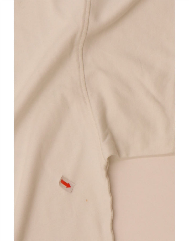 T-shirt ADIDAS da uomo Top piccola in cotone bianco