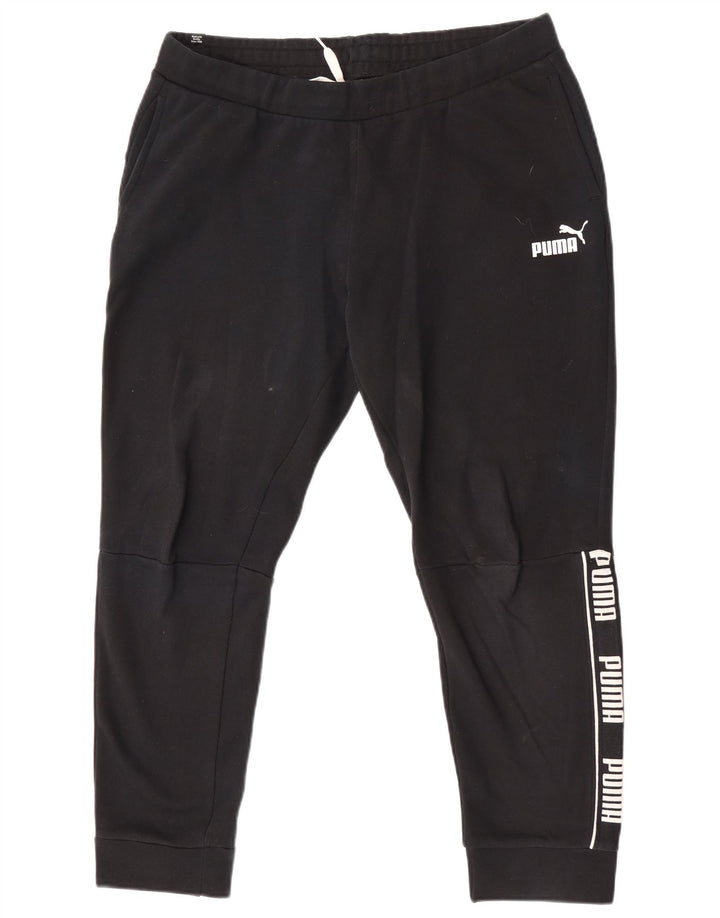 Pantaloni da tuta grafica da uomo Puma Joggers Large neri