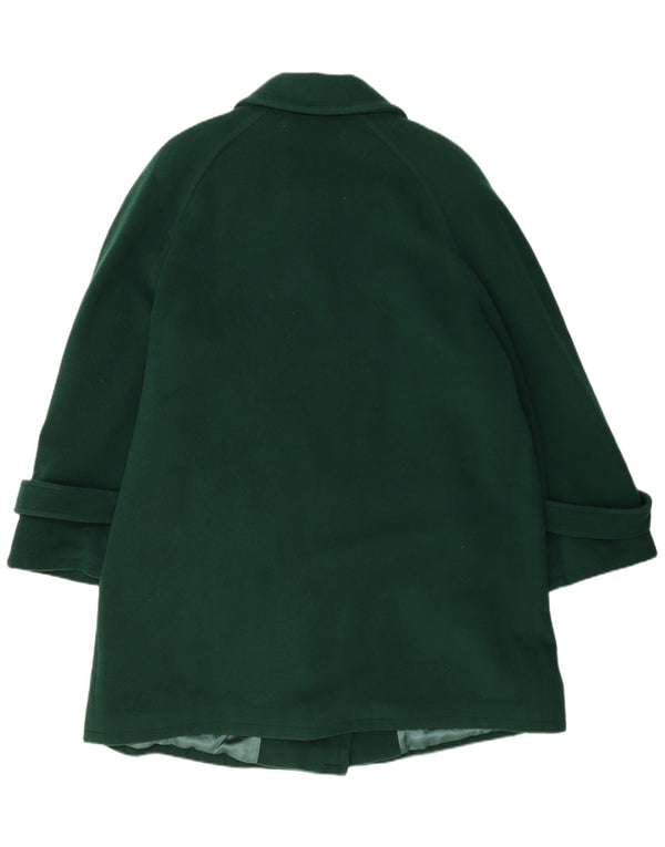 Donna Enrica Cappotto doppiopetto da donna EU 45 XL Lana verde