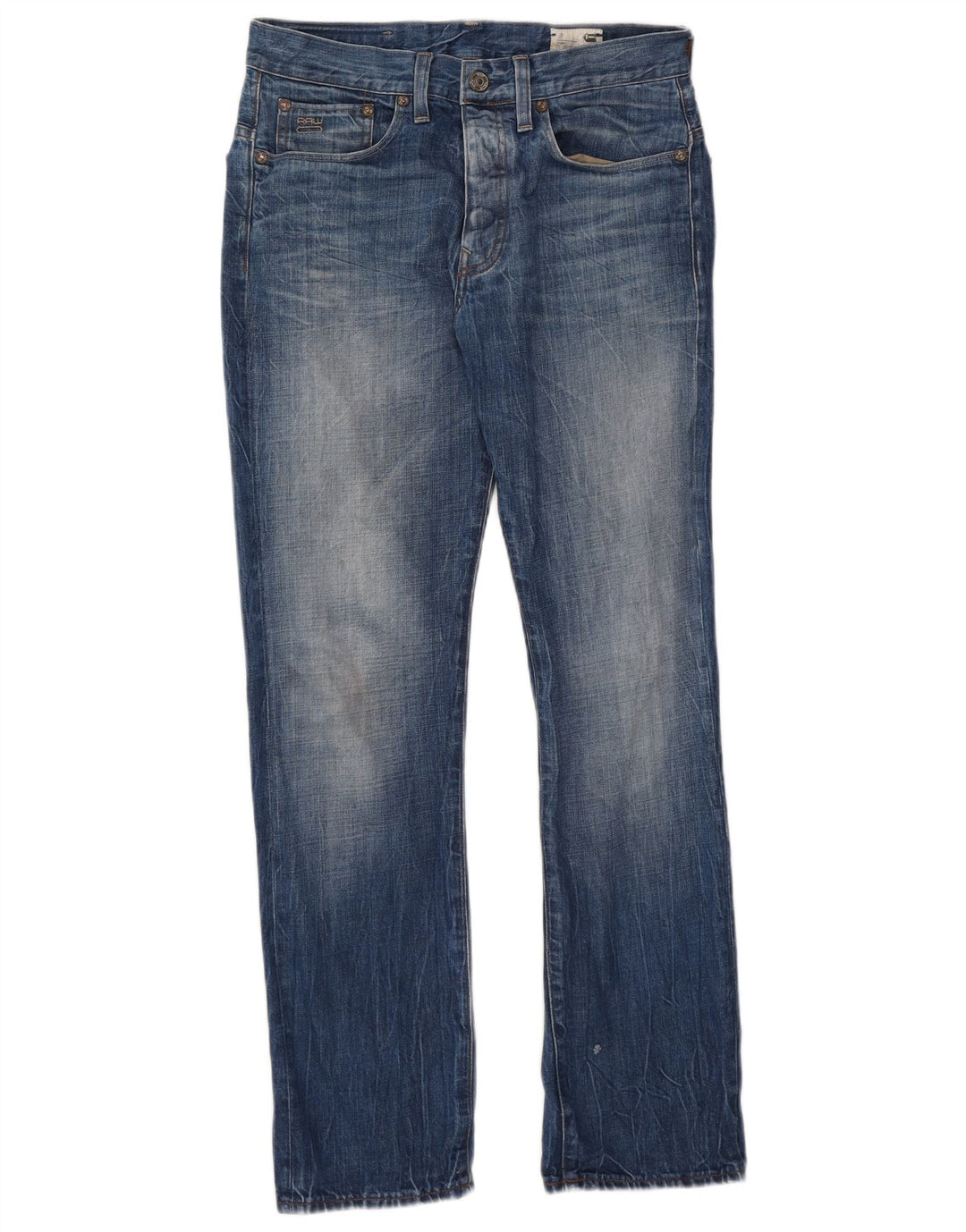 G-STAR Mens Slim Jeans W32 L32  Blue Cotton