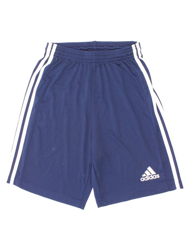 Pantaloncini sportivi Adidas Aeroready da uomo XS in poliestere blu navy
