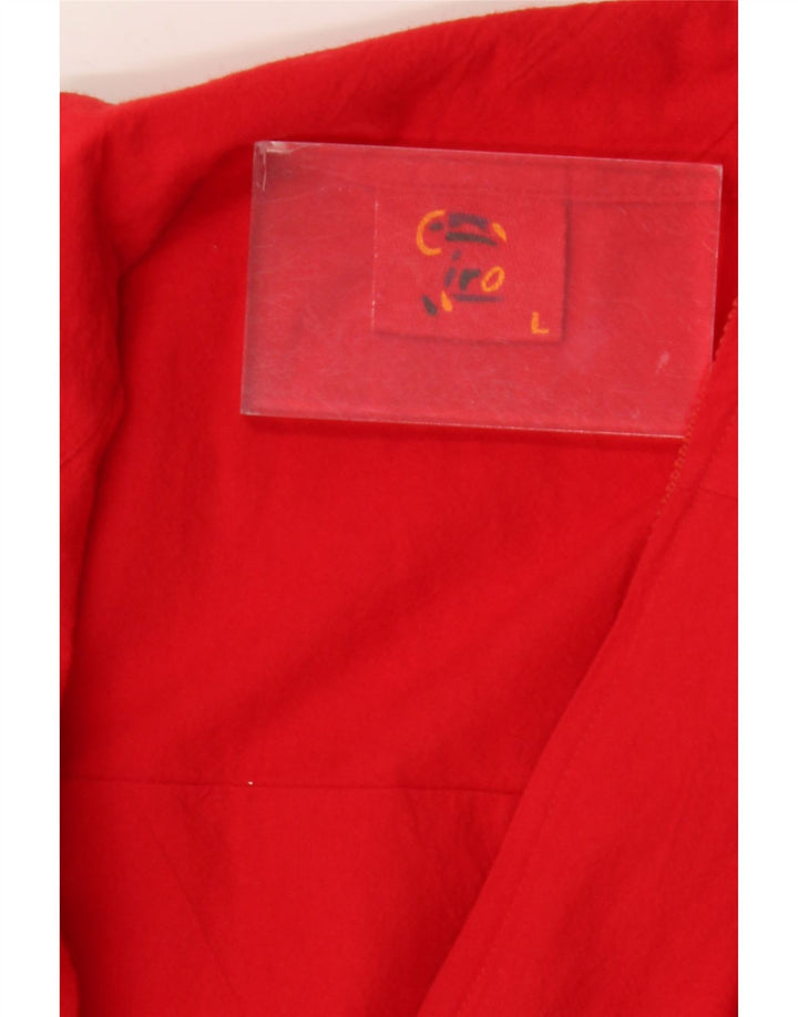 Giubbotto bomber da uomo Cancun UK 40 grande cotone rosso
