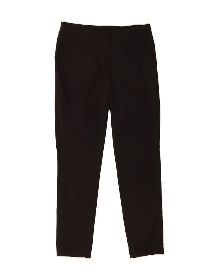 PUMA Womens Slim Chino Trousers US 4 Small W27 L29 Black Polyester Vintage Puma and Second-Hand Puma from Messina Hembry 