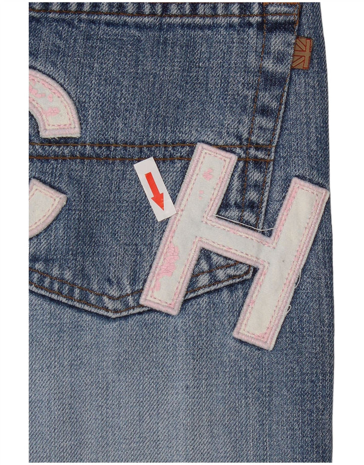 Jeans bootcut con grafica da donna Richmond IT 44 medio W30 L32 cotone blu