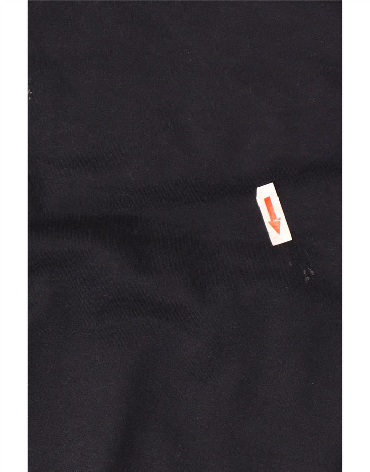 Giacca da ginnastica grafica da uomo Umbro IT 56 XL in cotone nero