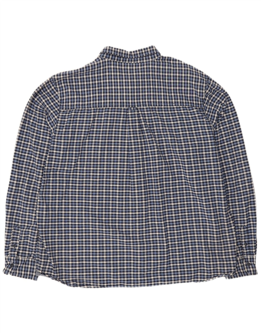 Camicia in flanella da uomo Mountain Warehouse 3XL cotone a quadretti blu navy