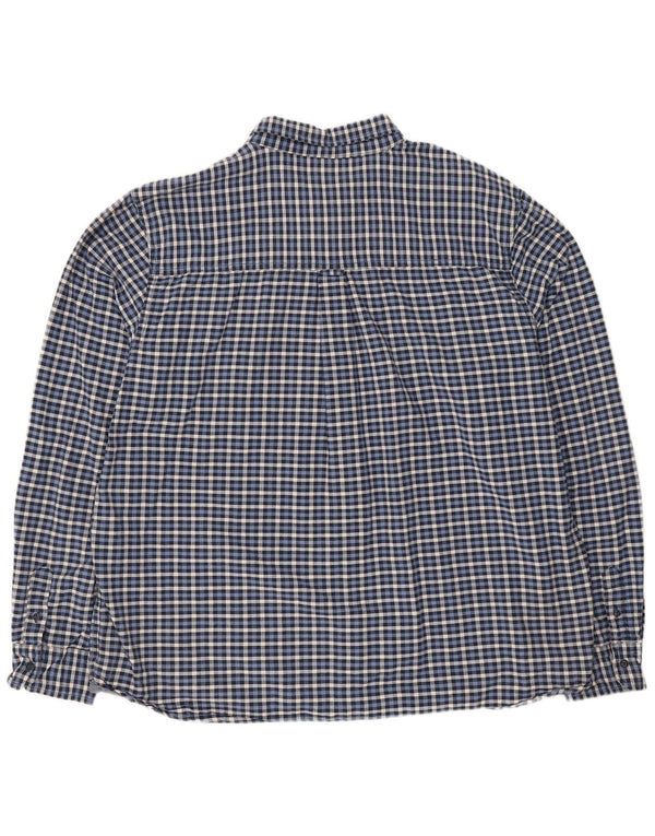 Camicia in flanella da uomo Mountain Warehouse 3XL cotone a quadretti blu navy