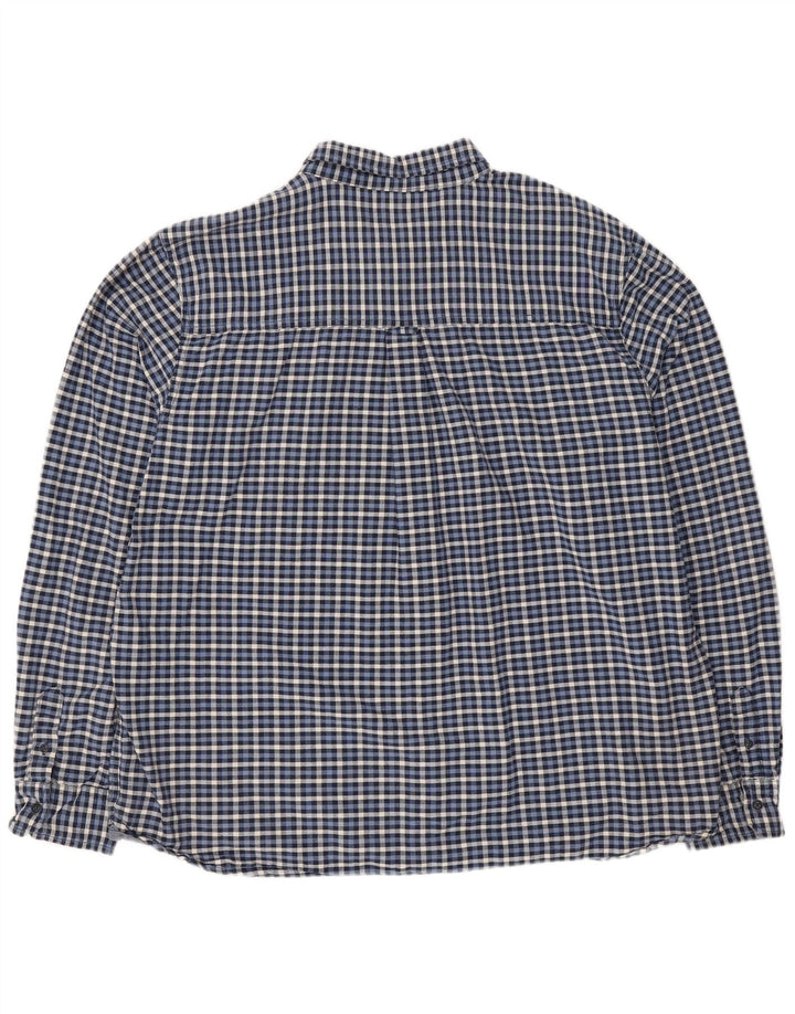 Camicia in flanella da uomo Mountain Warehouse 3XL cotone a quadretti blu navy