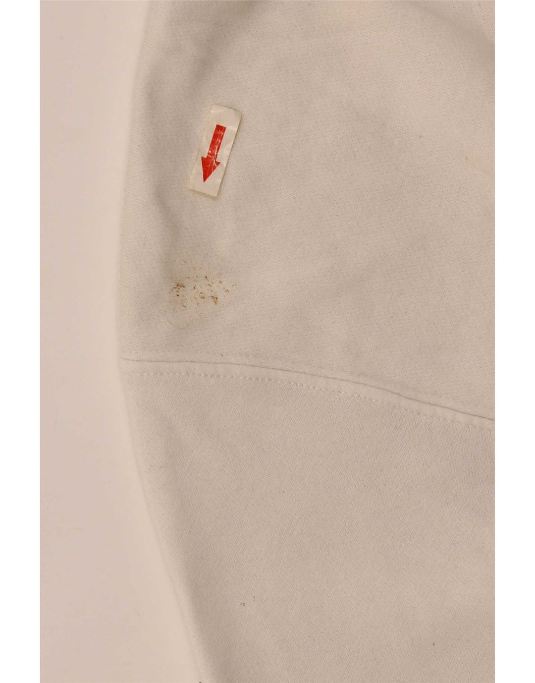 Felpa Nike da uomo vestibilità ampia maglione XS cotone bianco