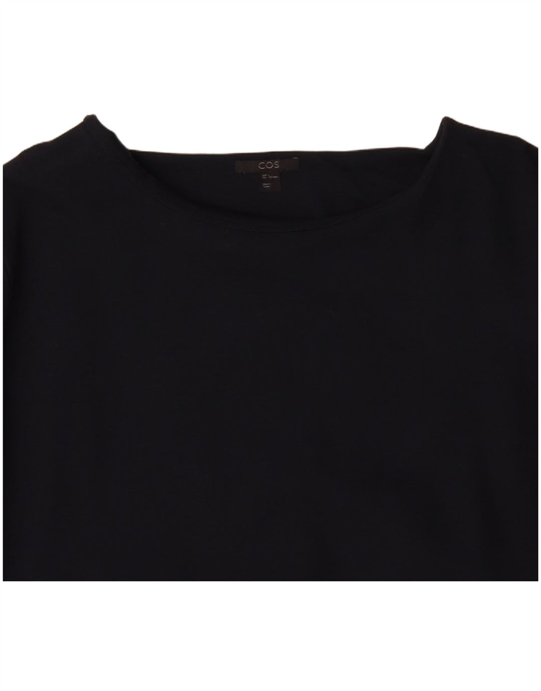 Abito tunica da donna COS UK 16 Large in viscosa blu navy