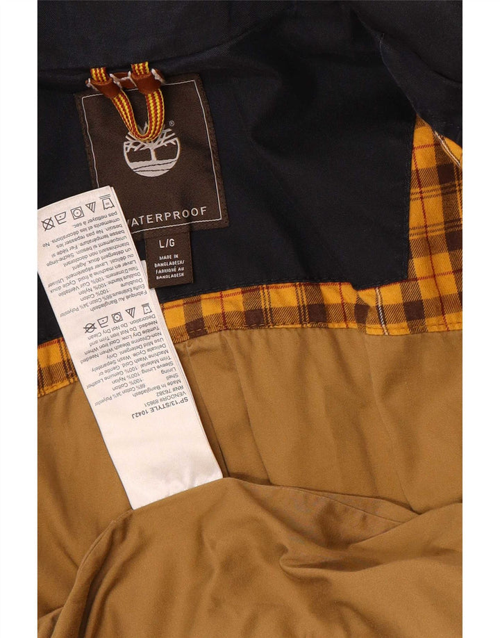 Giacca bomber da uomo Timberland UK 40 grande cotone blu navy