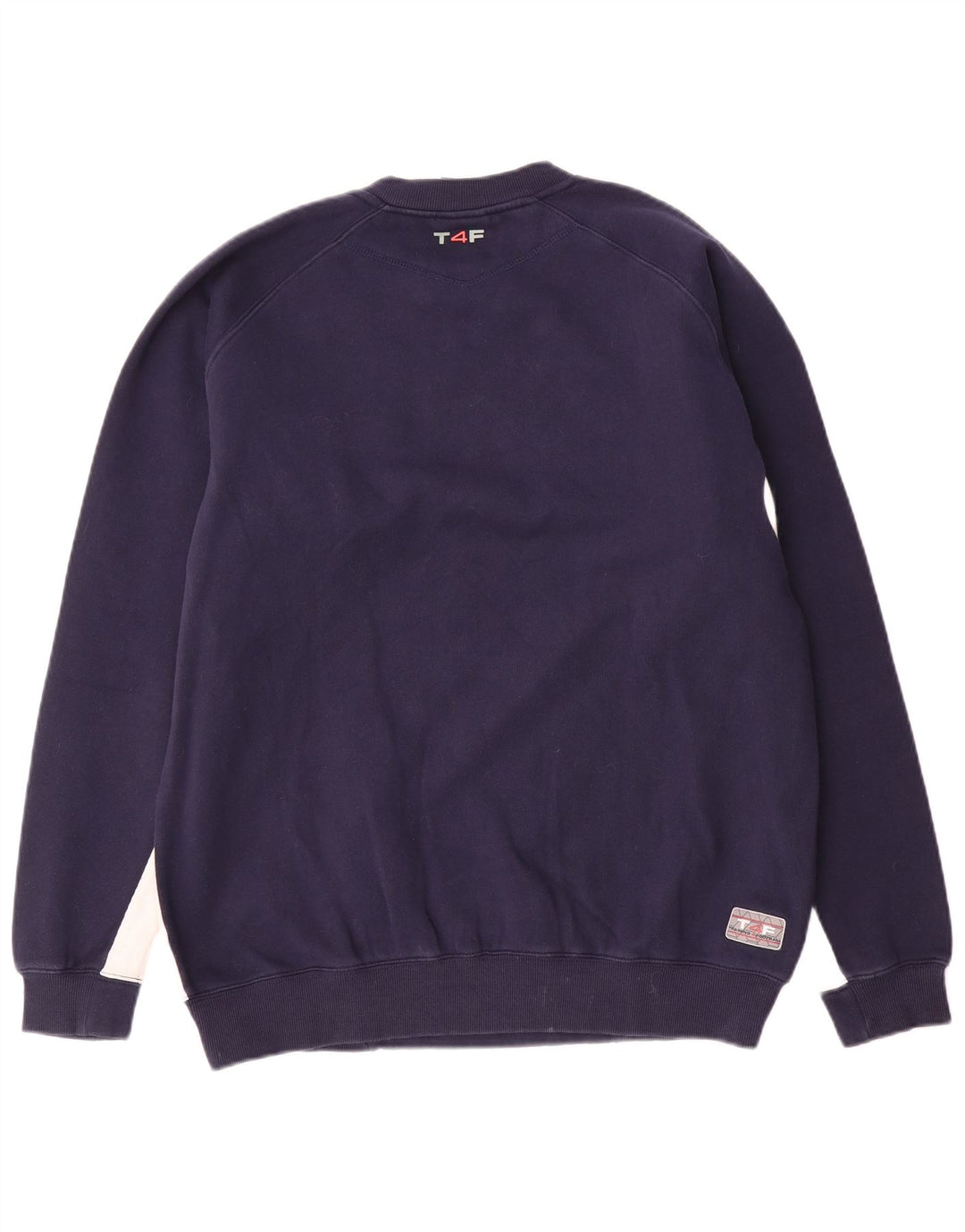 Felpa grafica da uomo Umbro Maglione grande blu navy color block