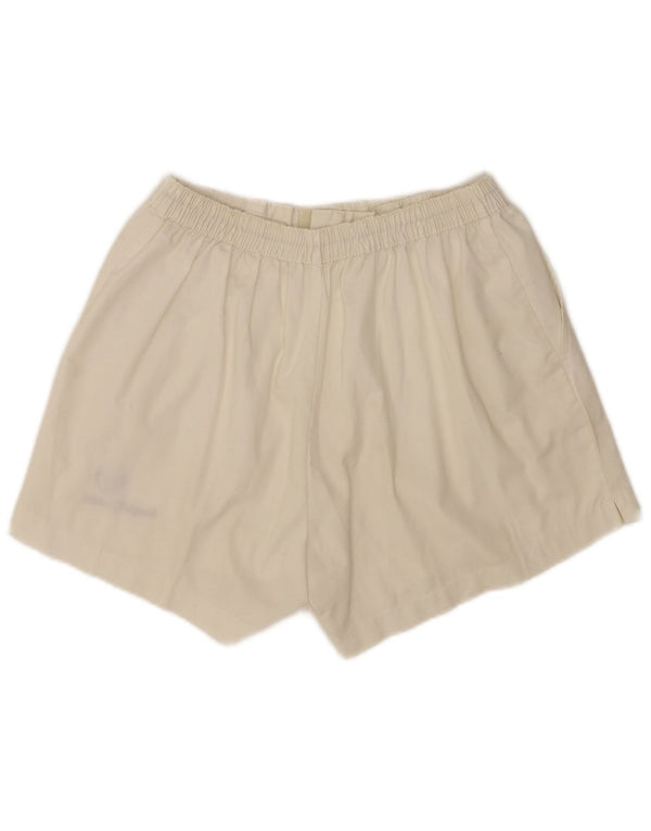 Pantaloncini sportivi regolari da donna Sergio Tacchini W28 Small White Sports