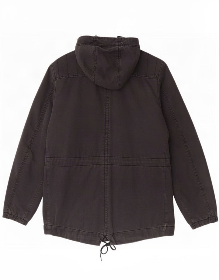 Giacca Parka da uomo con cappuccio Diesel UK 40 Large Nera