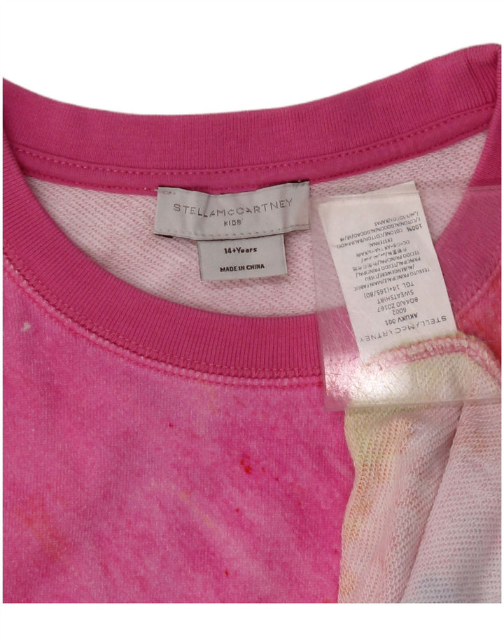 STELLA MCCARTNEY Felpa Maglione Bambina 14-15 Anni Multicolore Tie Dye