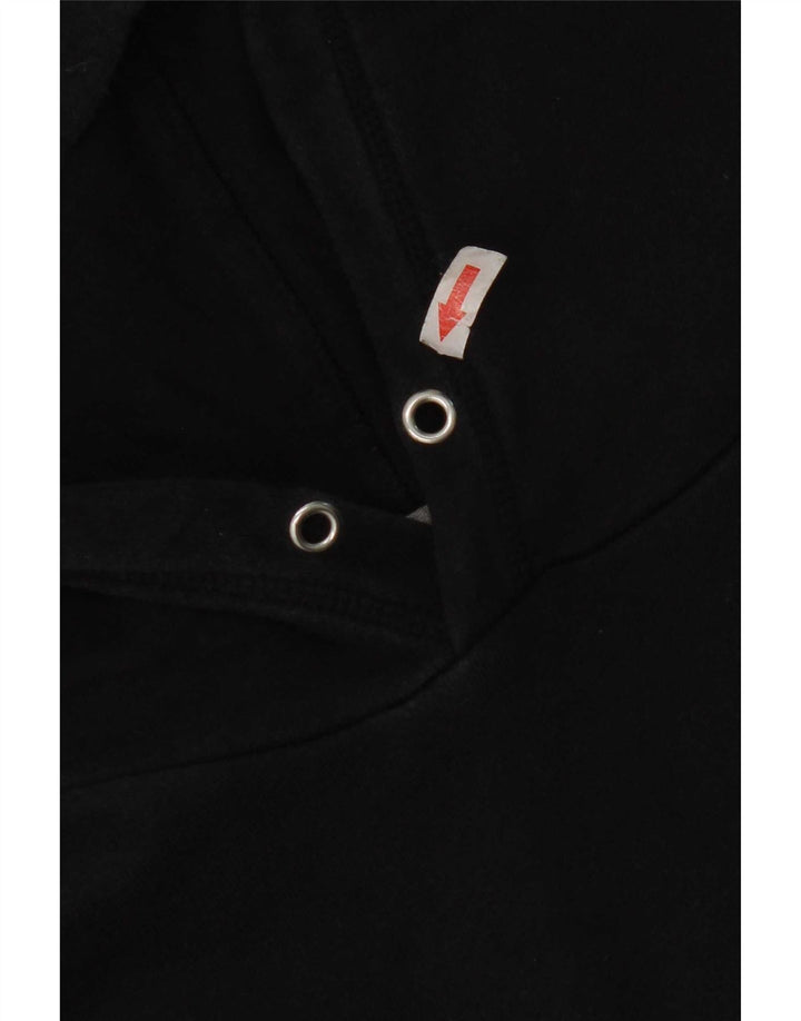 Felpa con cappuccio da uomo Nike Large in cotone nero