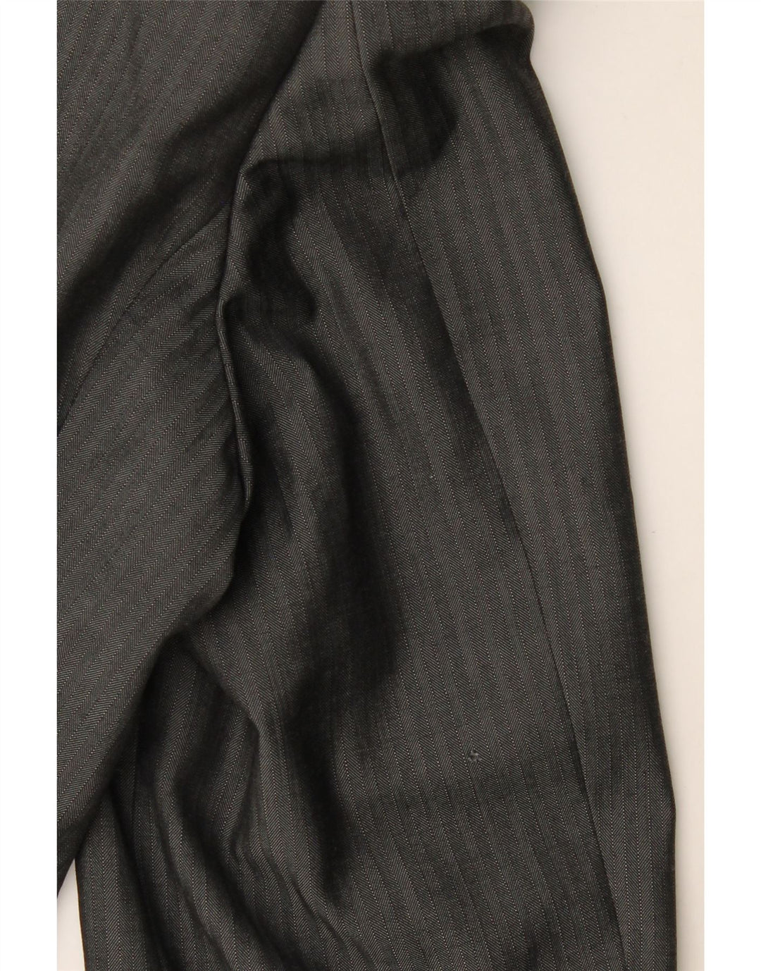 Giacca blazer da uomo a 3 bottoni HUGO BOSS EU 48 lana gessata grigio medio