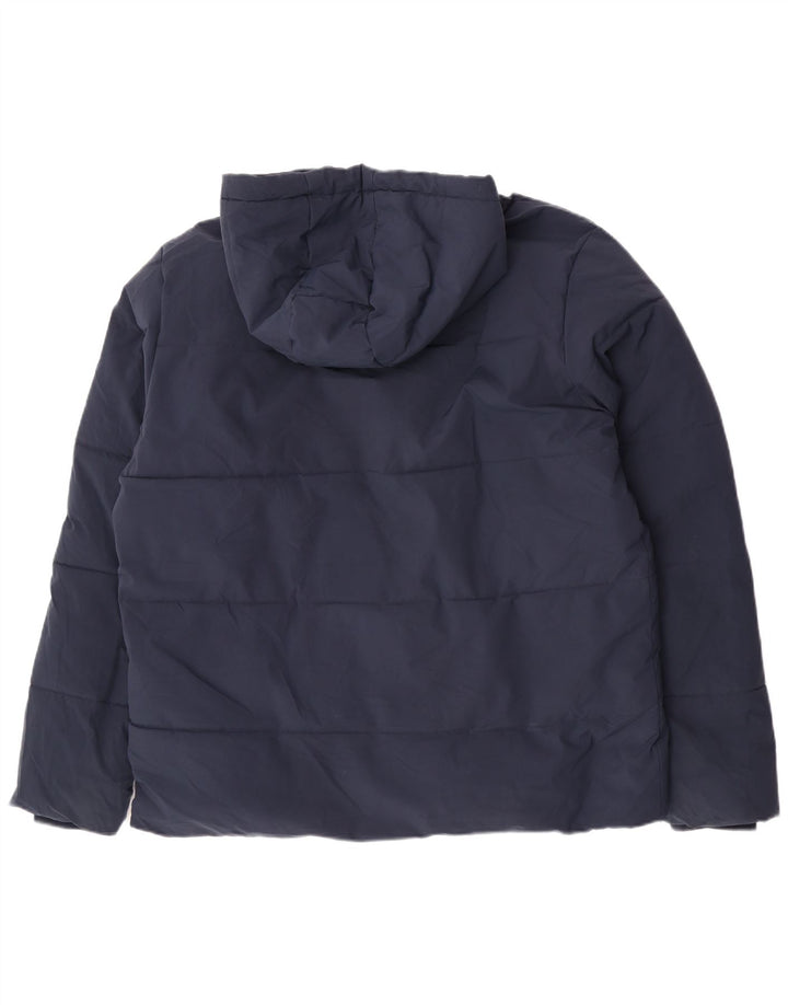 Giacca imbottita con cappuccio da uomo Mountain Warehouse UK 40 Large Blu Navy