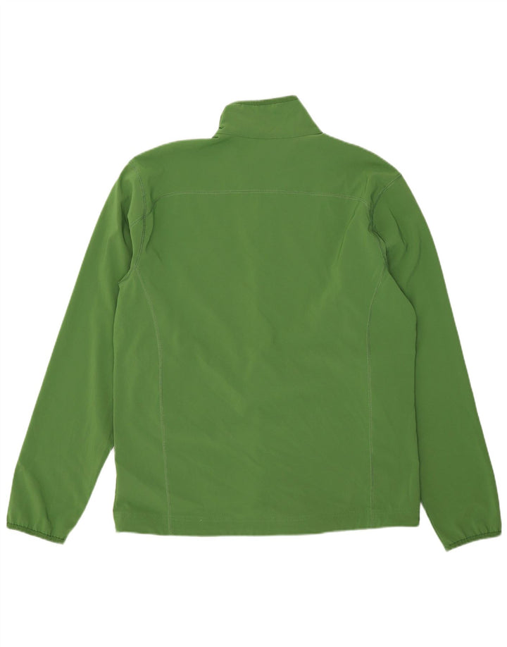 Giacca da tuta da uomo Columbia grande verde in poliestere