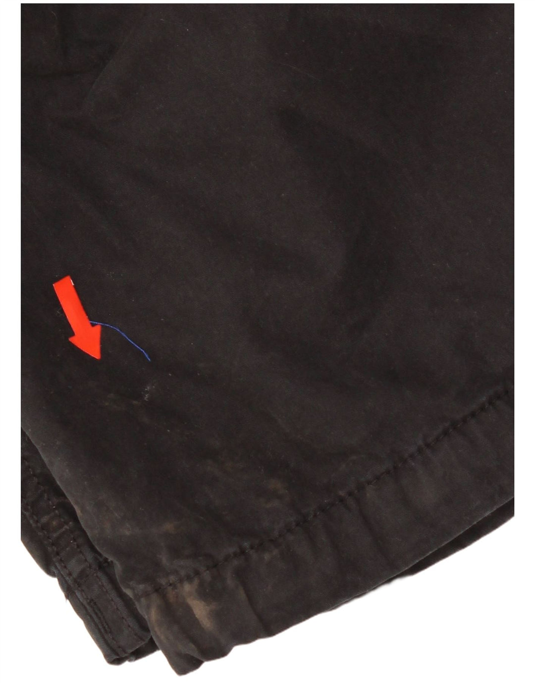 Pantaloni cargo dritti da uomo Superdry W34 L27 cotone nero