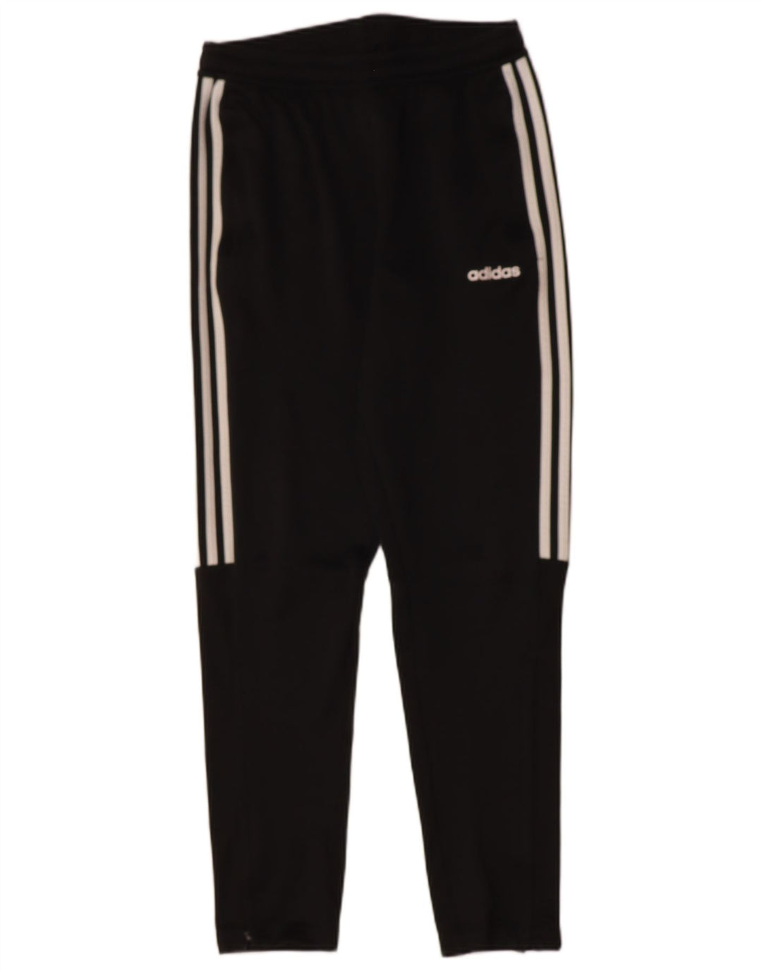 ADIDAS Boys Climalite Tracksuit Trousers 13-14 Years  Black Polyester