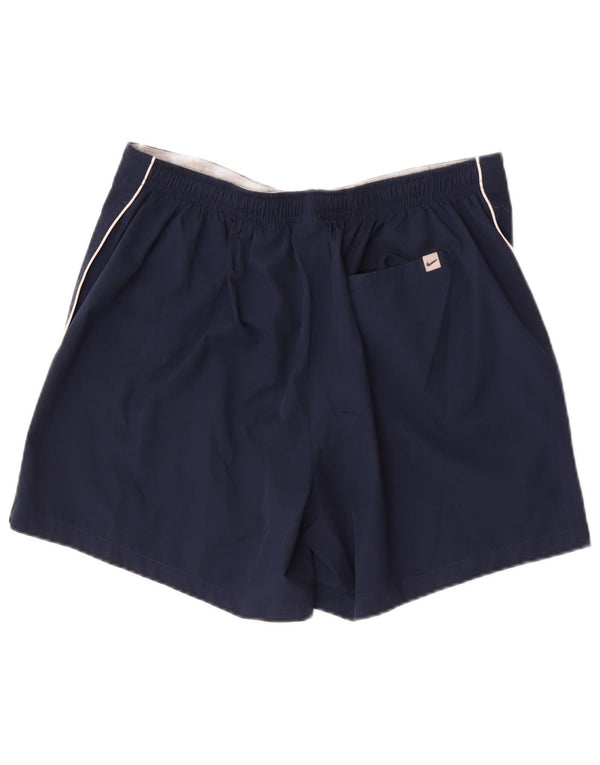 Pantaloncini sportivi Nike Donna UK 16/18 XL Blu navy