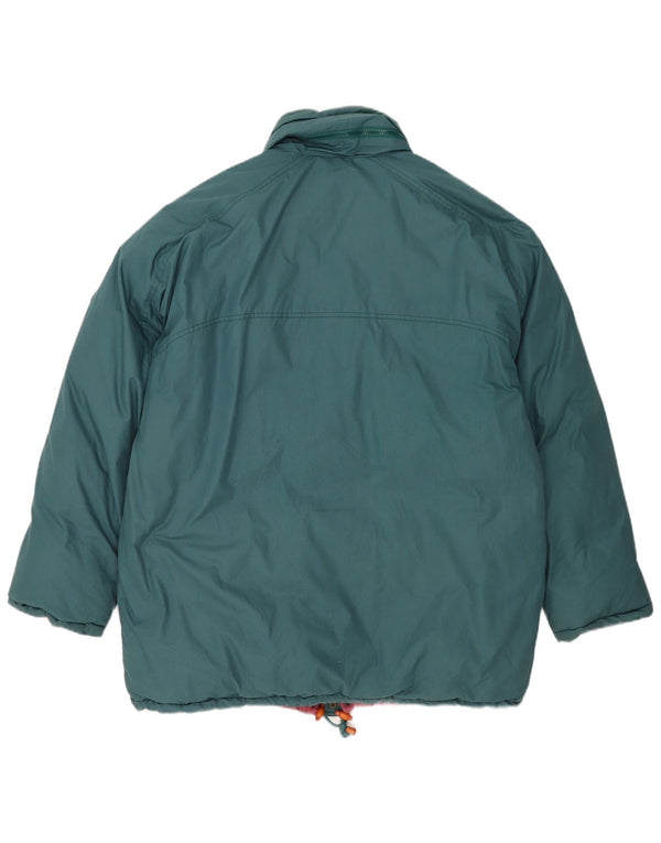 Giacca imbottita Diadora da uomo vestibilità ampia UK 42 XL poliestere verde