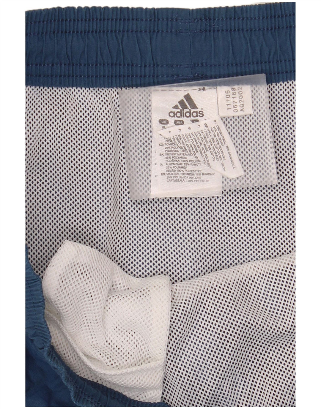 Pantaloncini da bagno da uomo ADIDAS XL blu cotone