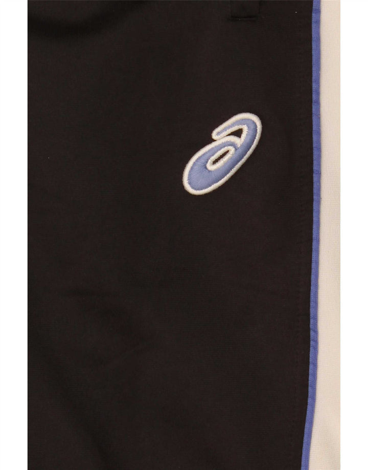 Pantaloni da tuta da uomo Asics color block medio nero