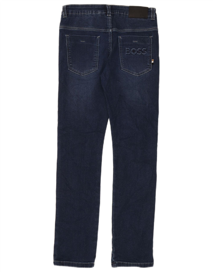 Jeans slim HUGO BOSS da ragazzo 11-12 anni XS Blu