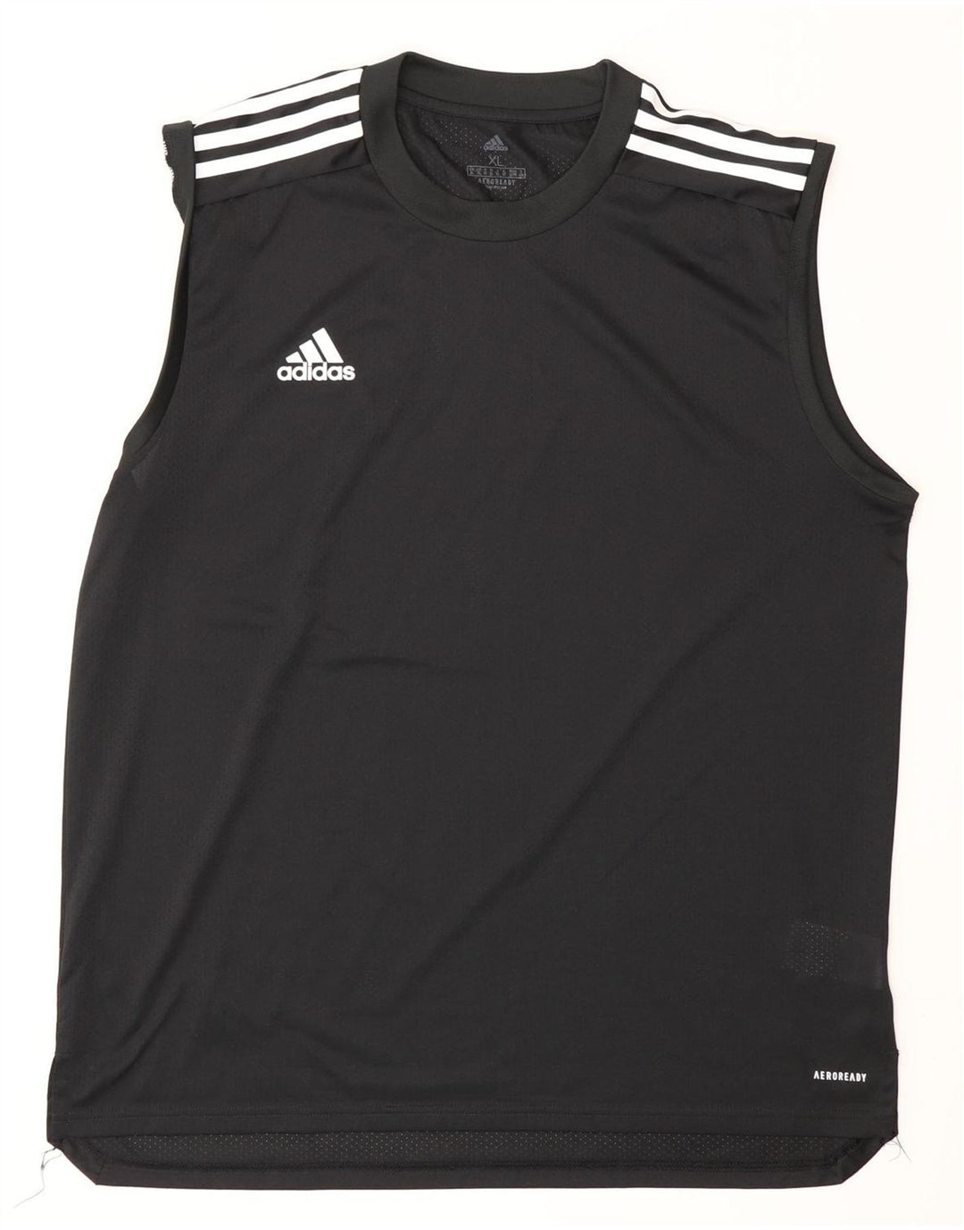 Canotta Adidas Aeroready da uomo XL in poliestere nero