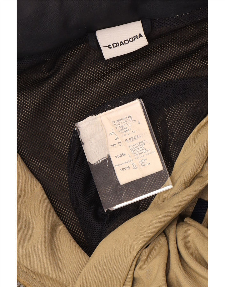 Giacca antipioggia da uomo Diadora UK 44 2XL Beige Poliammide