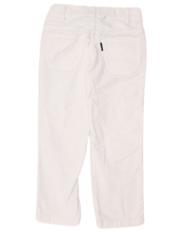 Pantaloni casual dritti Jeckerson per ragazzi 3-4 anni W20 L17 cotone bianco