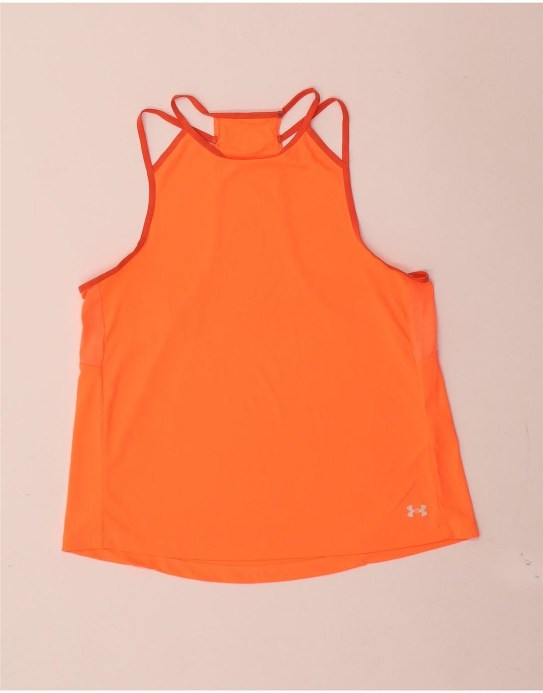 Canotta da donna Under Armour UK 14 Large Arancione Poliestere