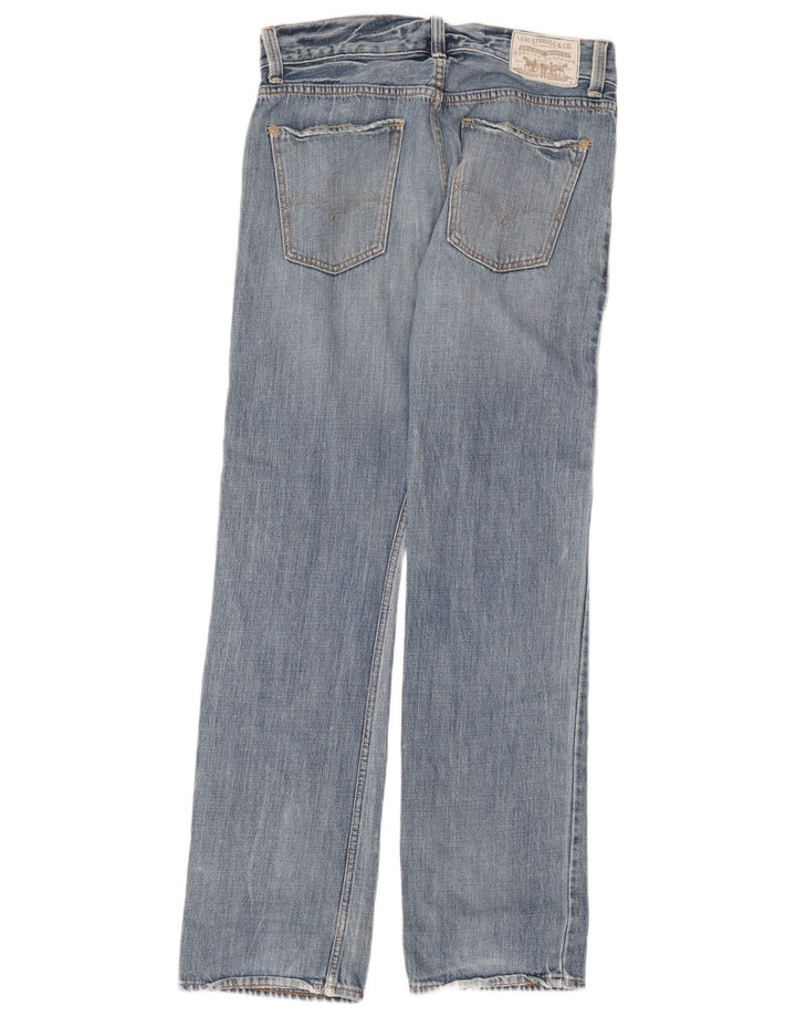 Jeans dritti da uomo Levi's W32 L34 cotone blu