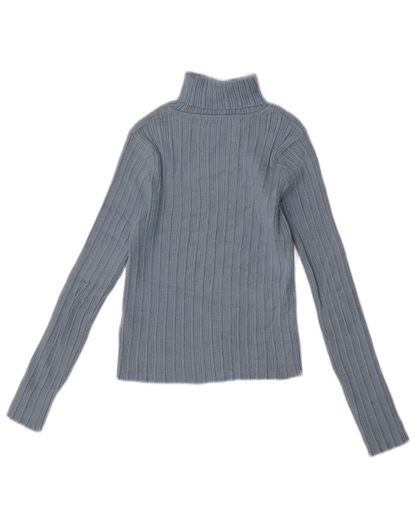 Maglione Zara per ragazze con collo alto 11-12 anni in viscosa blu