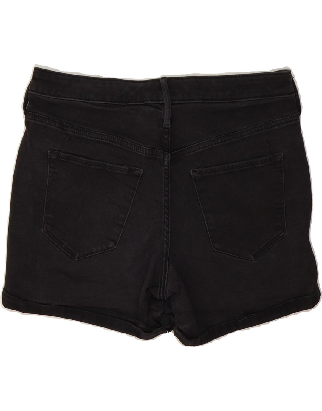 MOSSIMO Womens Denim Shorts US 8 Medium W28 Black Cotton Vintage Mossimo and Second-Hand Mossimo from Messina Hembry 