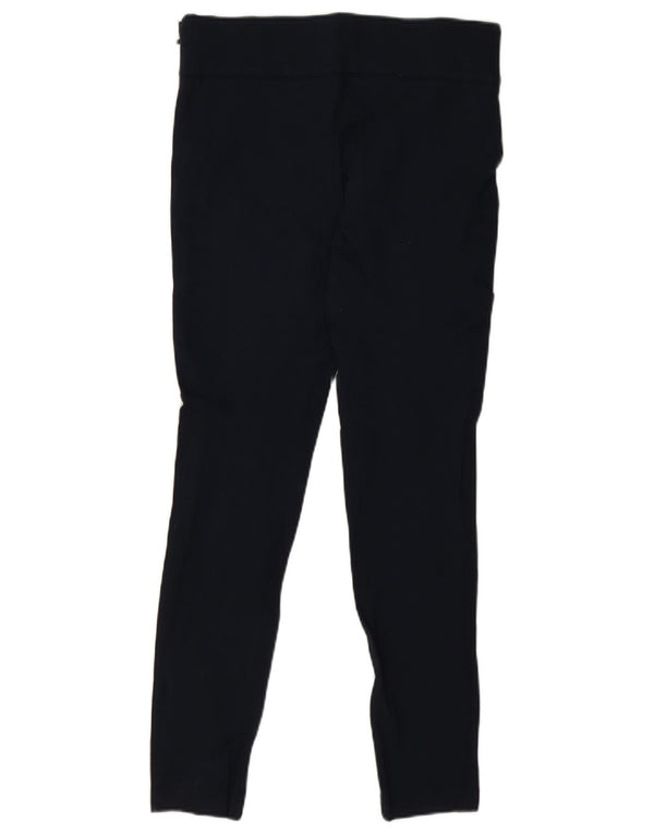 Zara Womens Skinny Casual Trousers Large W30 L28 Navy Blue