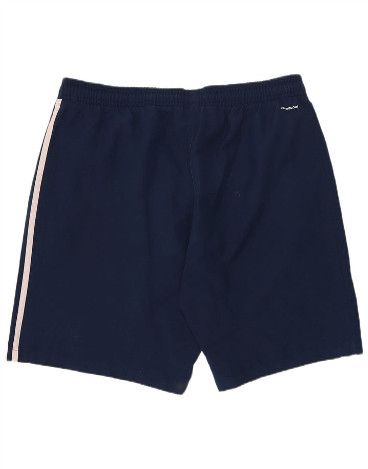 Pantaloncini sportivi da rugby Adidas Munster da uomo, grandi, in poliestere blu navy