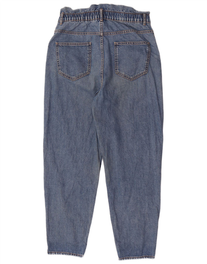 Jeans affusolati a vita alta da donna Zara medi W28 L27 Blu