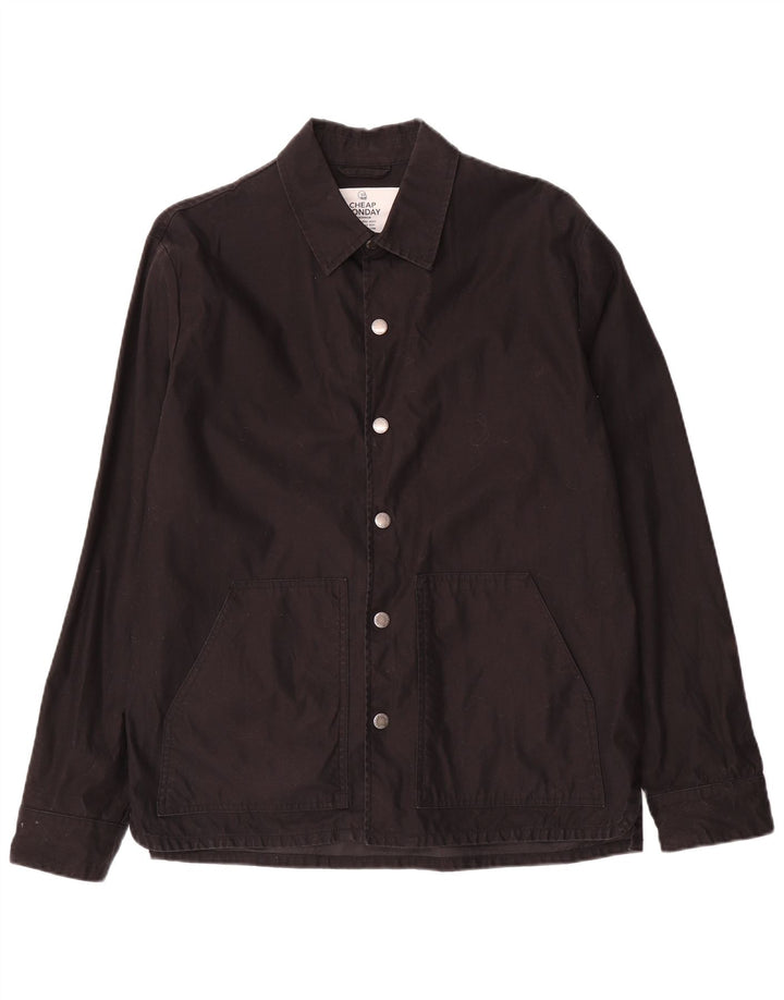 Giubbotto bomber grafico da uomo Cheap Monday UK 38 cotone nero medio