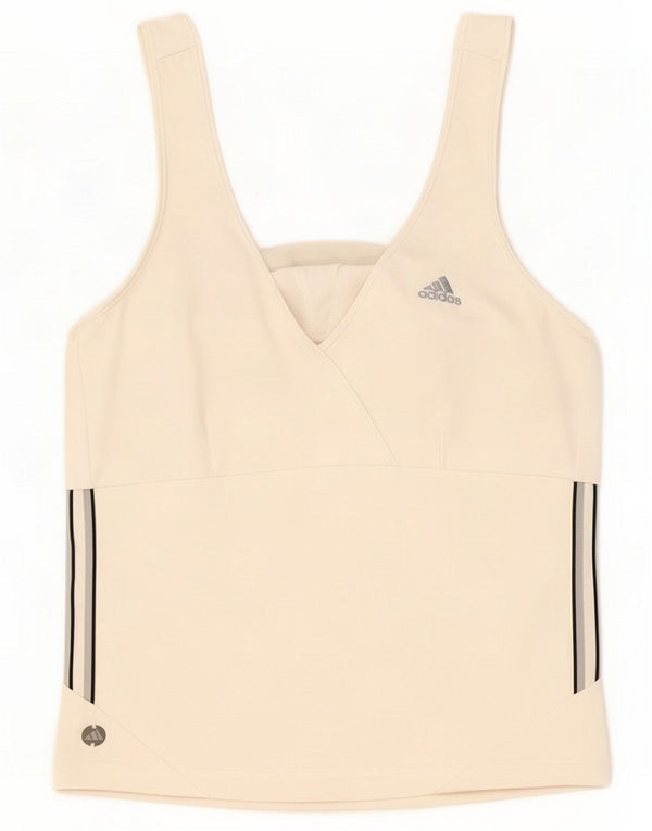 Canotta Adidas da donna UK 8 piccola bianca