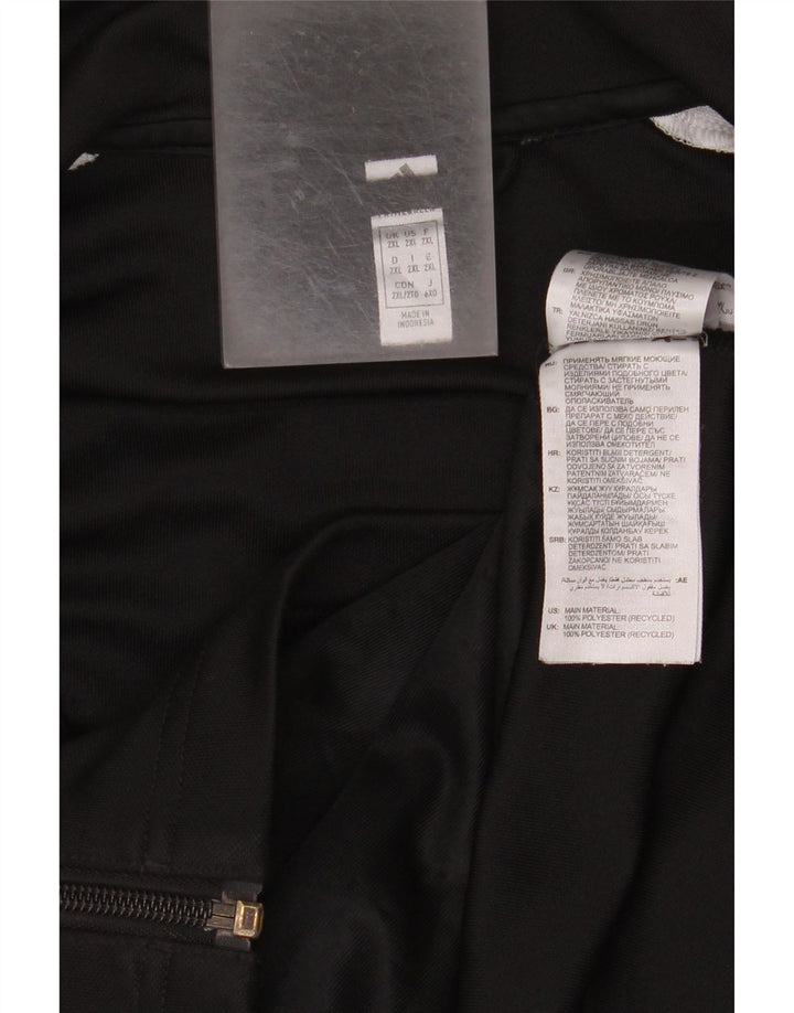 Giacca da ginnastica da uomo Adidas Aeroready Graphic 2XL poliestere nero