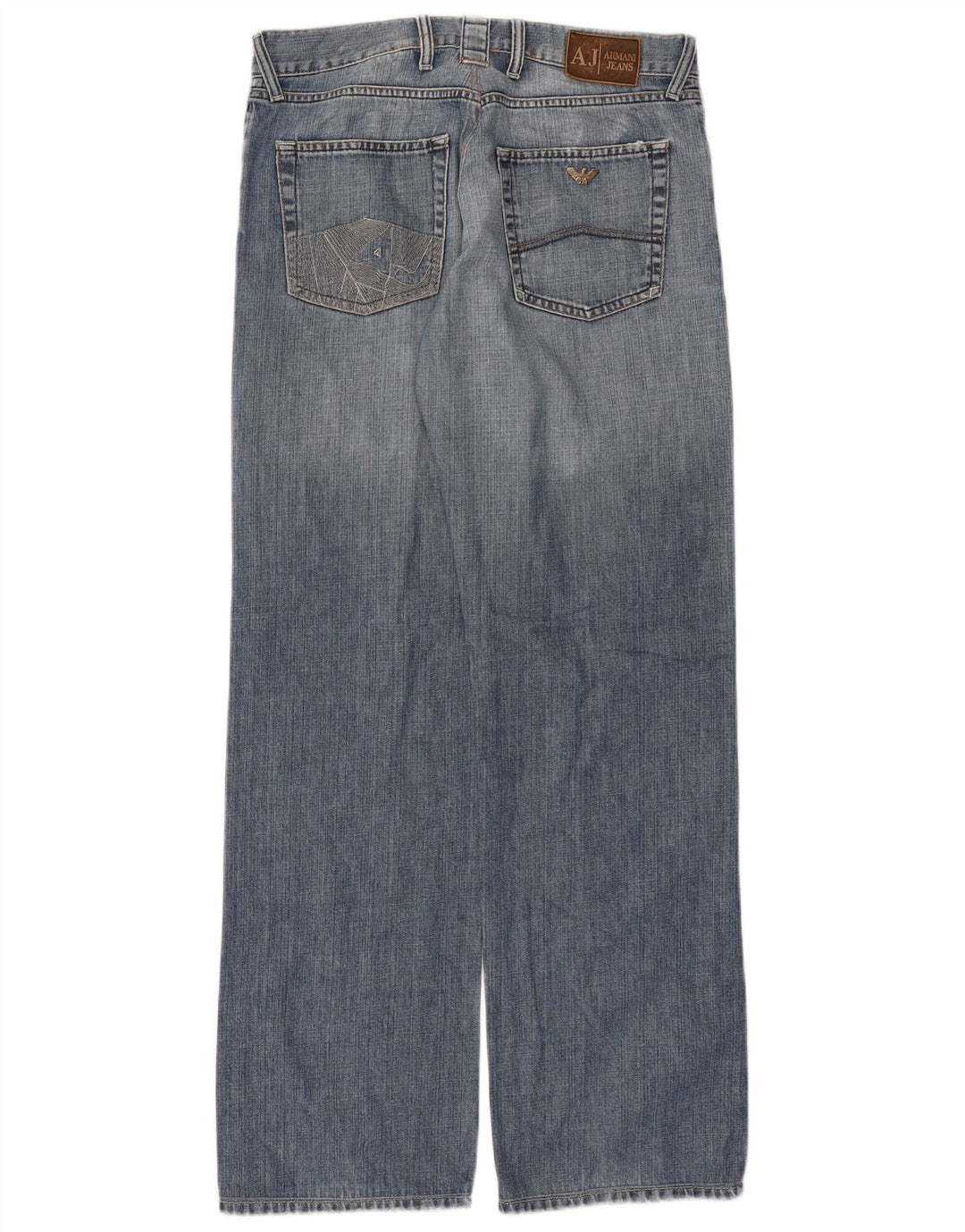 Jeans larghi da uomo Armani W34 L33 Blu